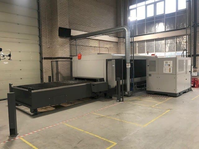 Bystronic BySprint Fiber 3015-maskinen framifrån