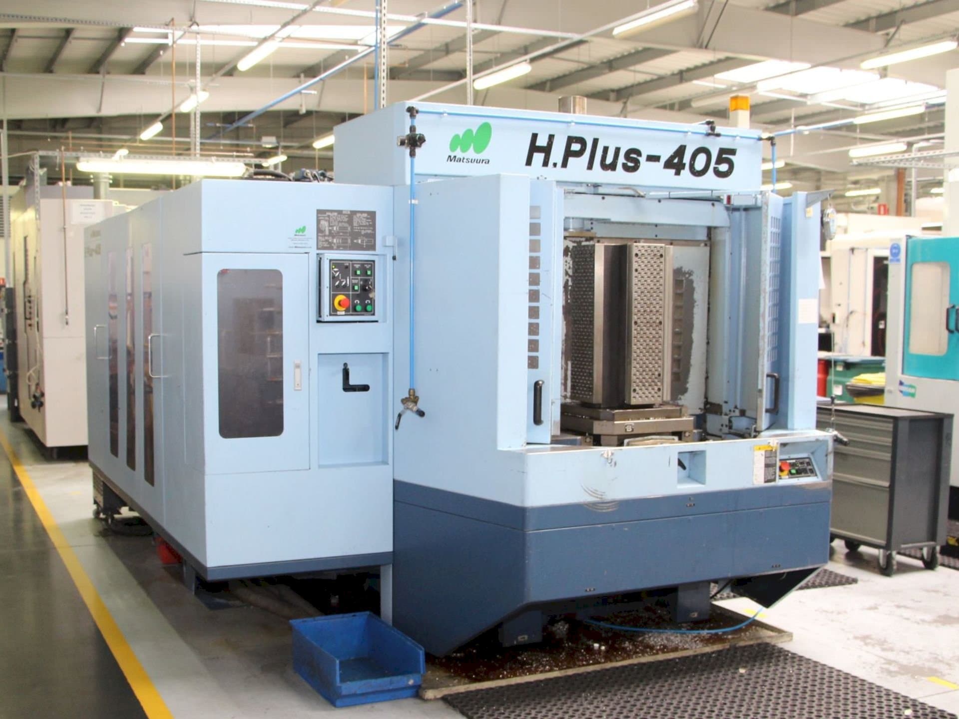 Matsuura H-Plus 405-maskinen framifrån