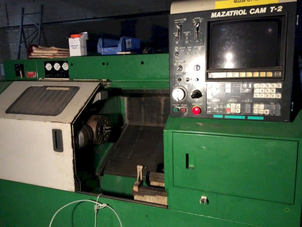 Mazak Super QuickTurn 15MS-maskinen framifrån