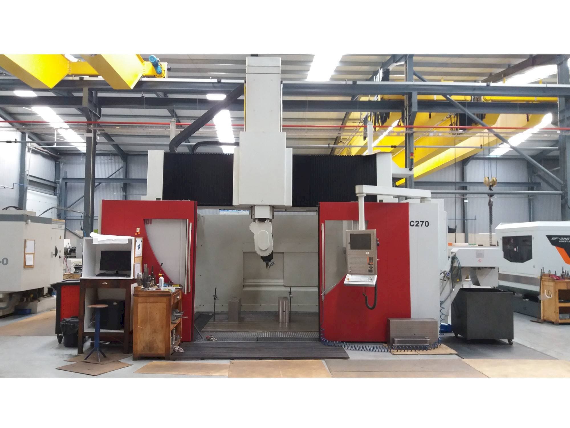 Rambaudi RC 270-maskinen framifrån