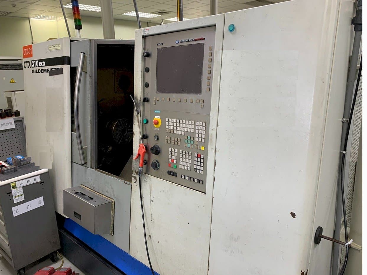 Gildemeister CTX 310V1 eco-maskinen framifrån