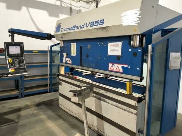 Trumpf TrumaBend V85S-maskinen framifrån