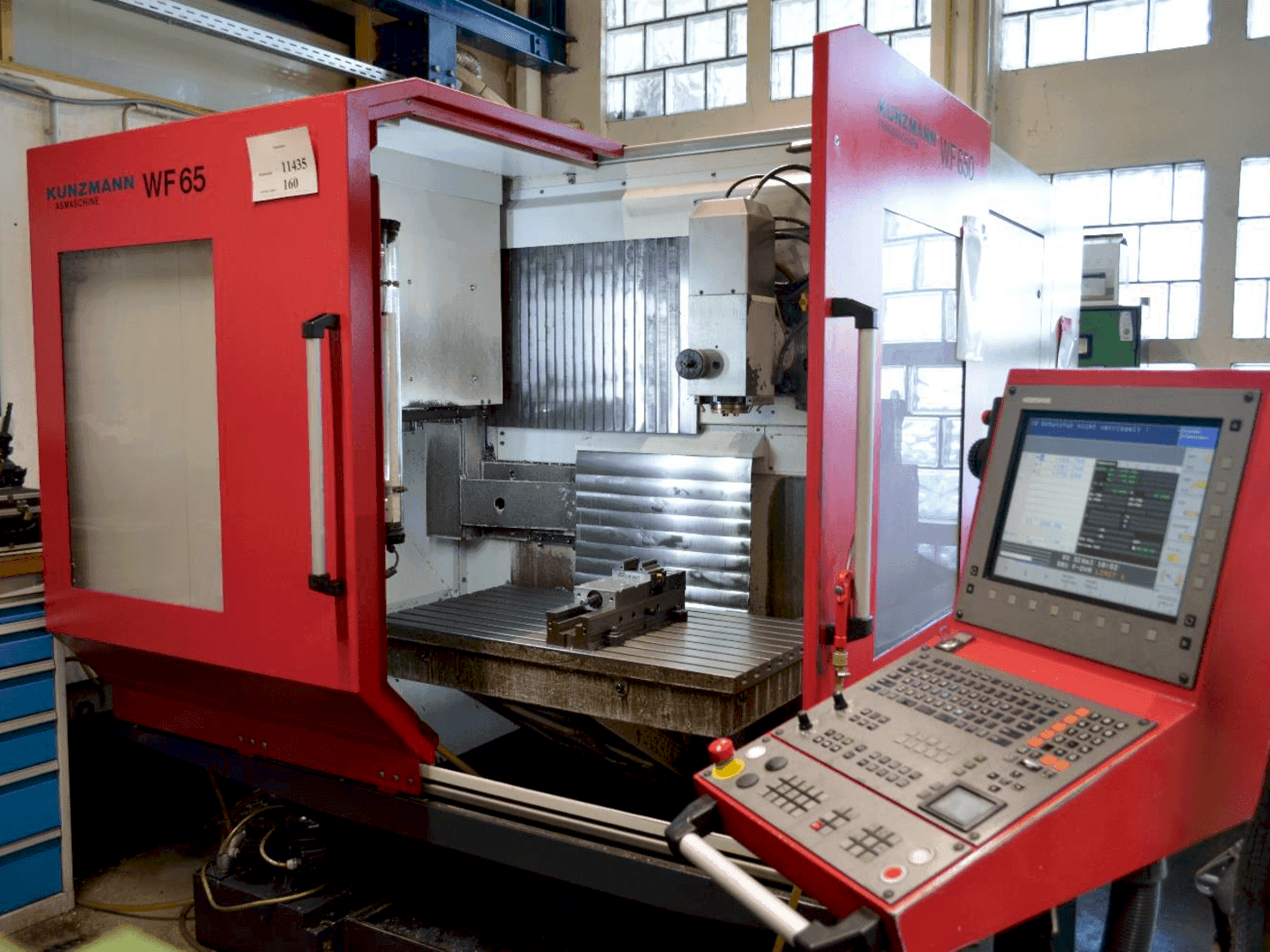 KUNZMANN WF650-maskinen framifrån