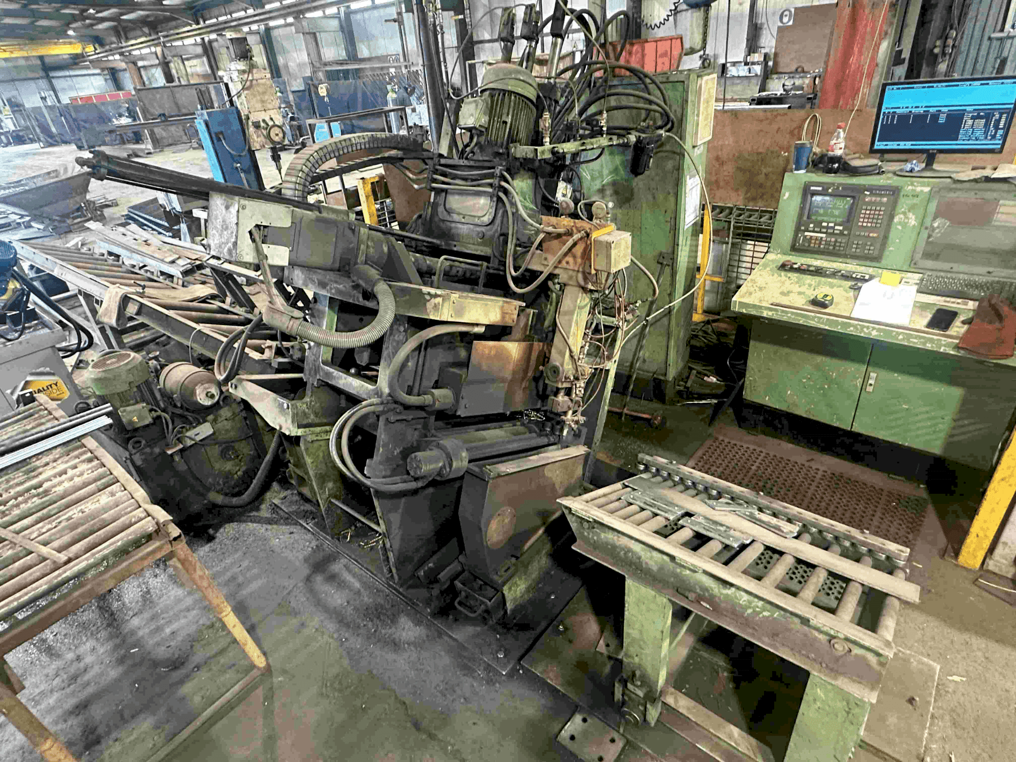 Peddinghaus FDB 600-maskinen framifrån