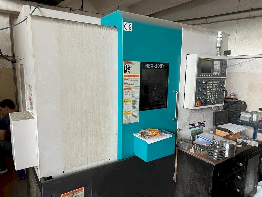 Takisawa NEX-108Y-maskinen framifrån