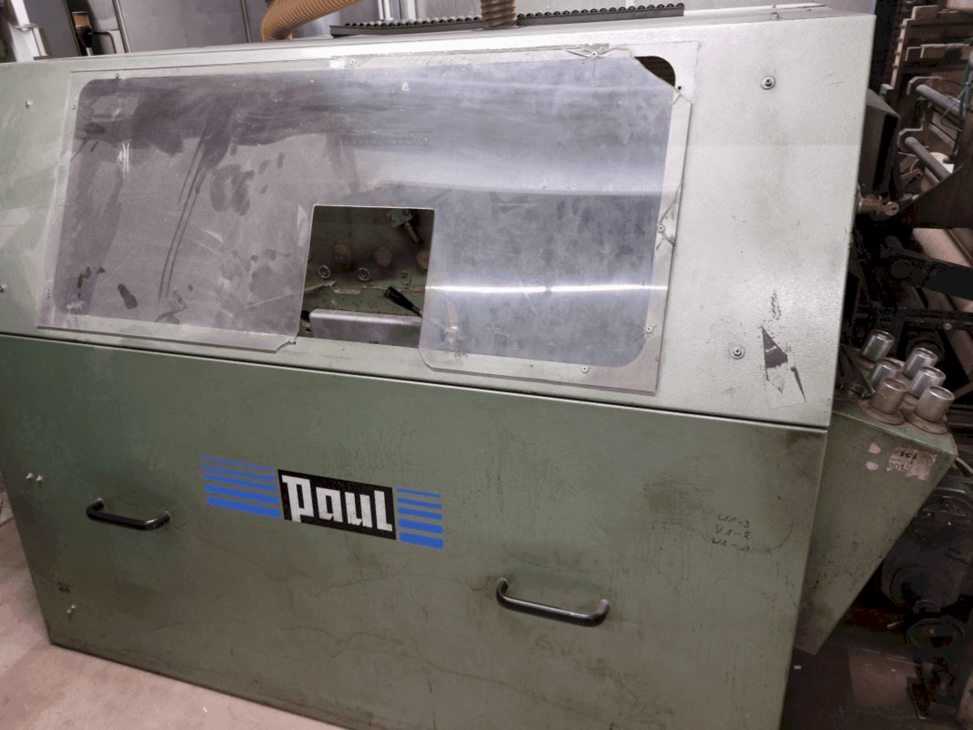 Paul Reinhardt K34G / 1500-maskinen framifrån