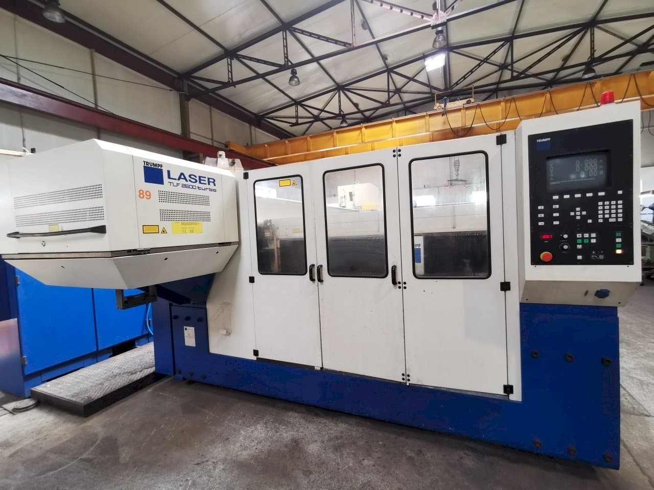 Trumpf Trumatic L 4030-maskinen framifrån