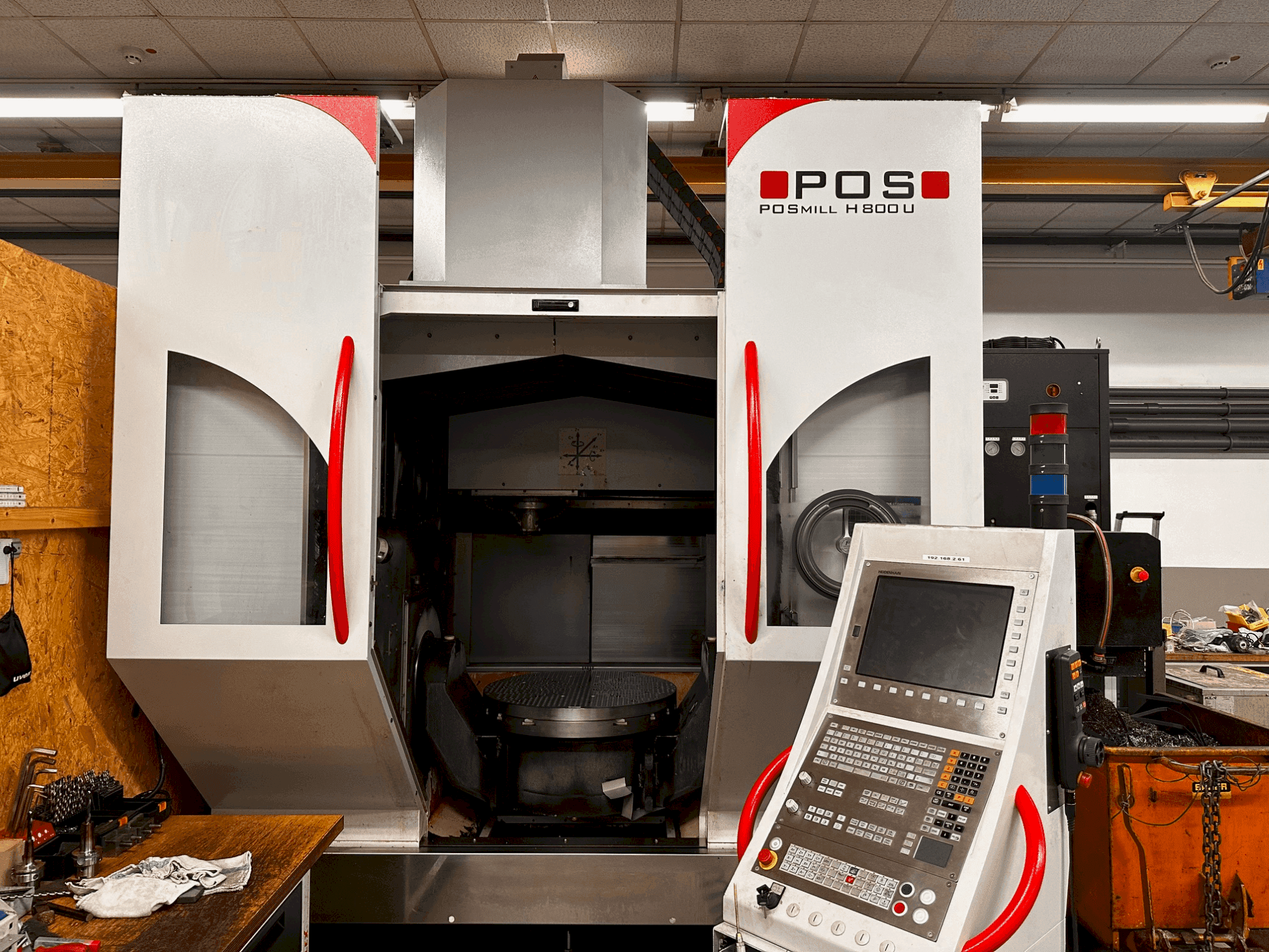 POSmill H800U-maskinen framifrån