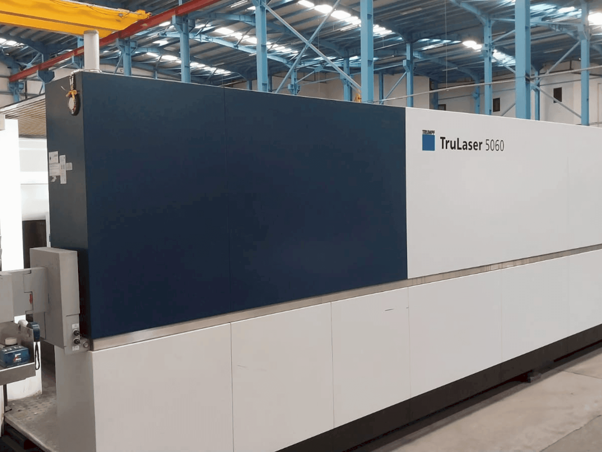 TRUMPF TruLaser 5060 Fiber 10 kW-maskinen framifrån