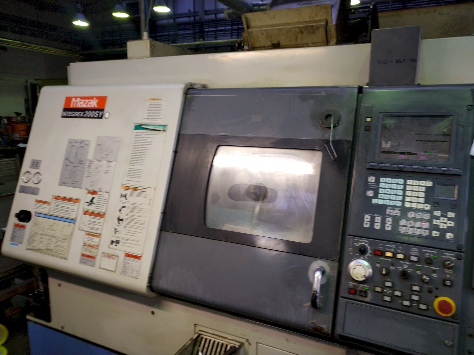 Mazak INTEGREX 200 SY-maskinen framifrån