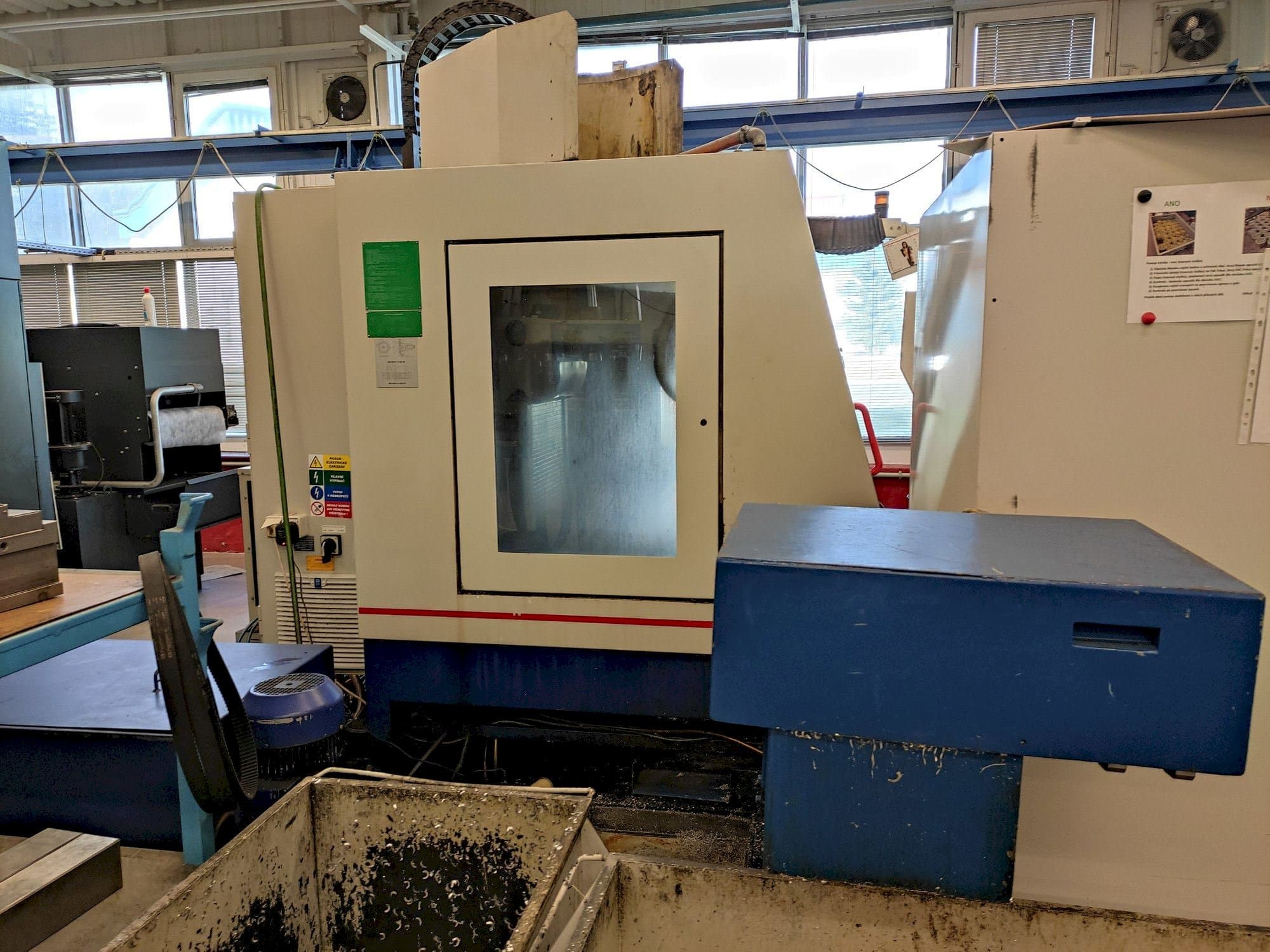 ZPS MCFV 1260 NT-maskinen framifrån