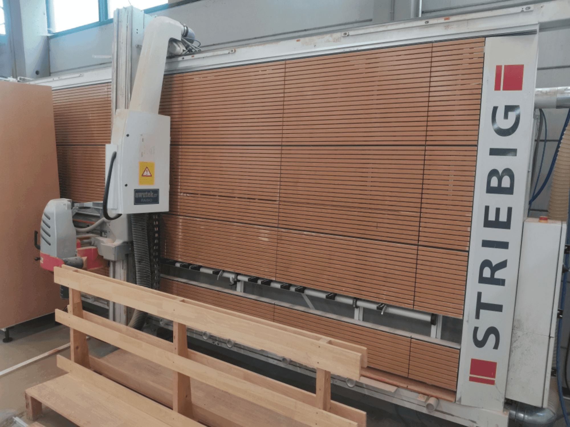 STRIEBIG CONTROL 6224-maskinen framifrån