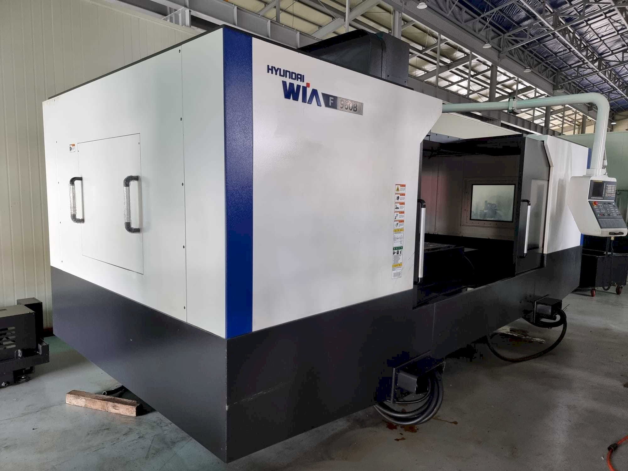 Hyundai Wia F960B-maskinen framifrån