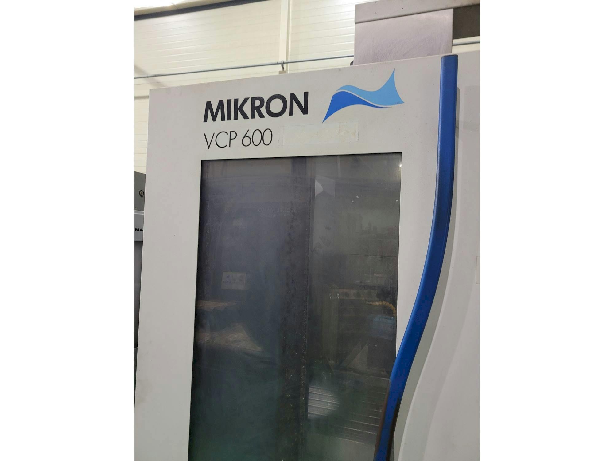 MIKRON VCP 600-maskinen framifrån