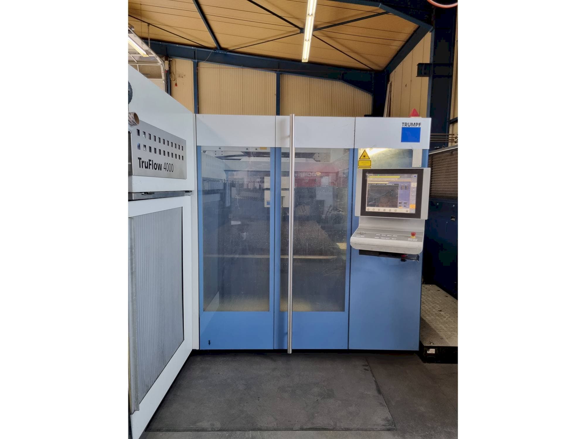 Trumpf TruLaser 3030-maskinen framifrån