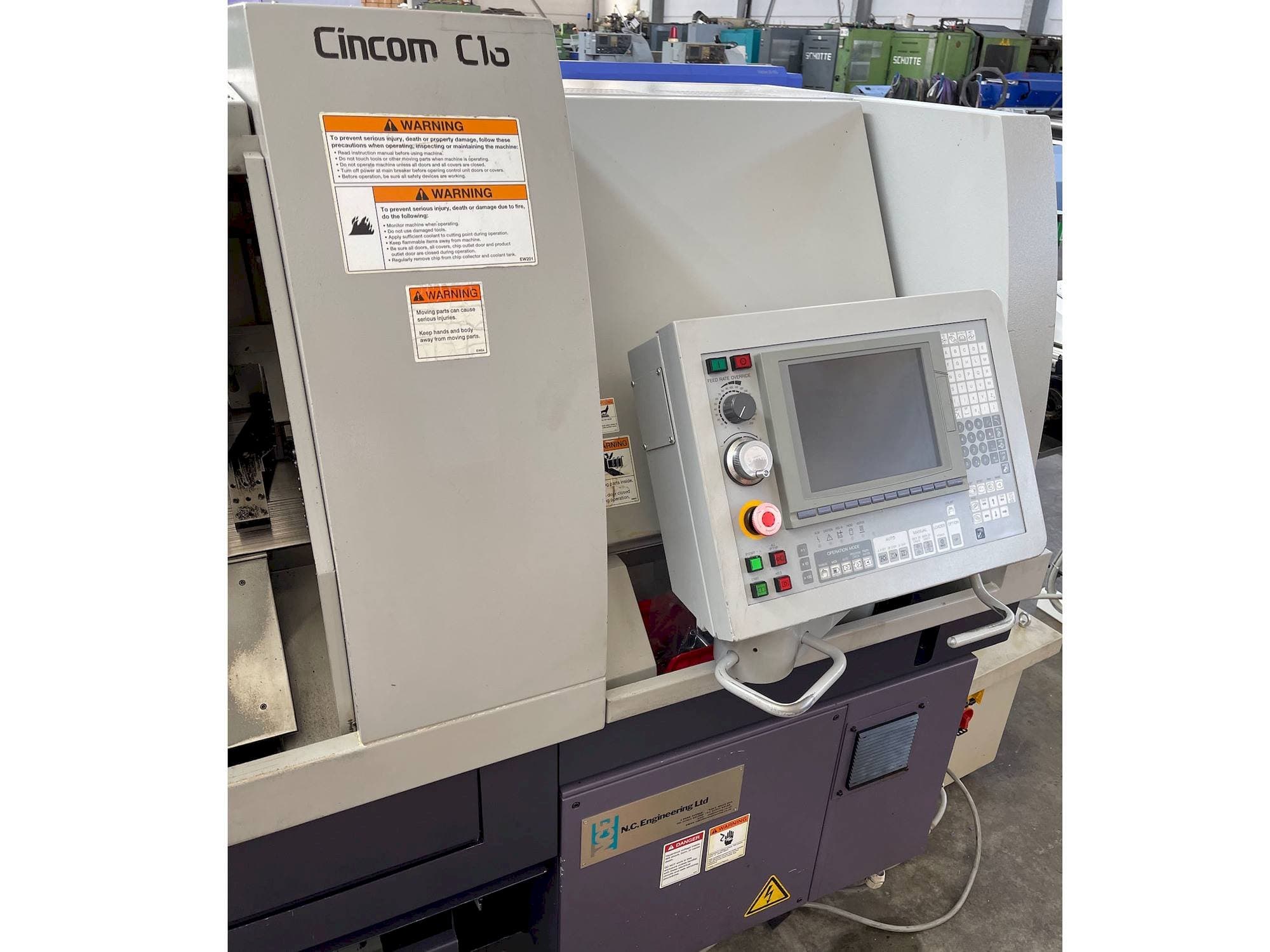 Citizen C16-VI-maskinen framifrån