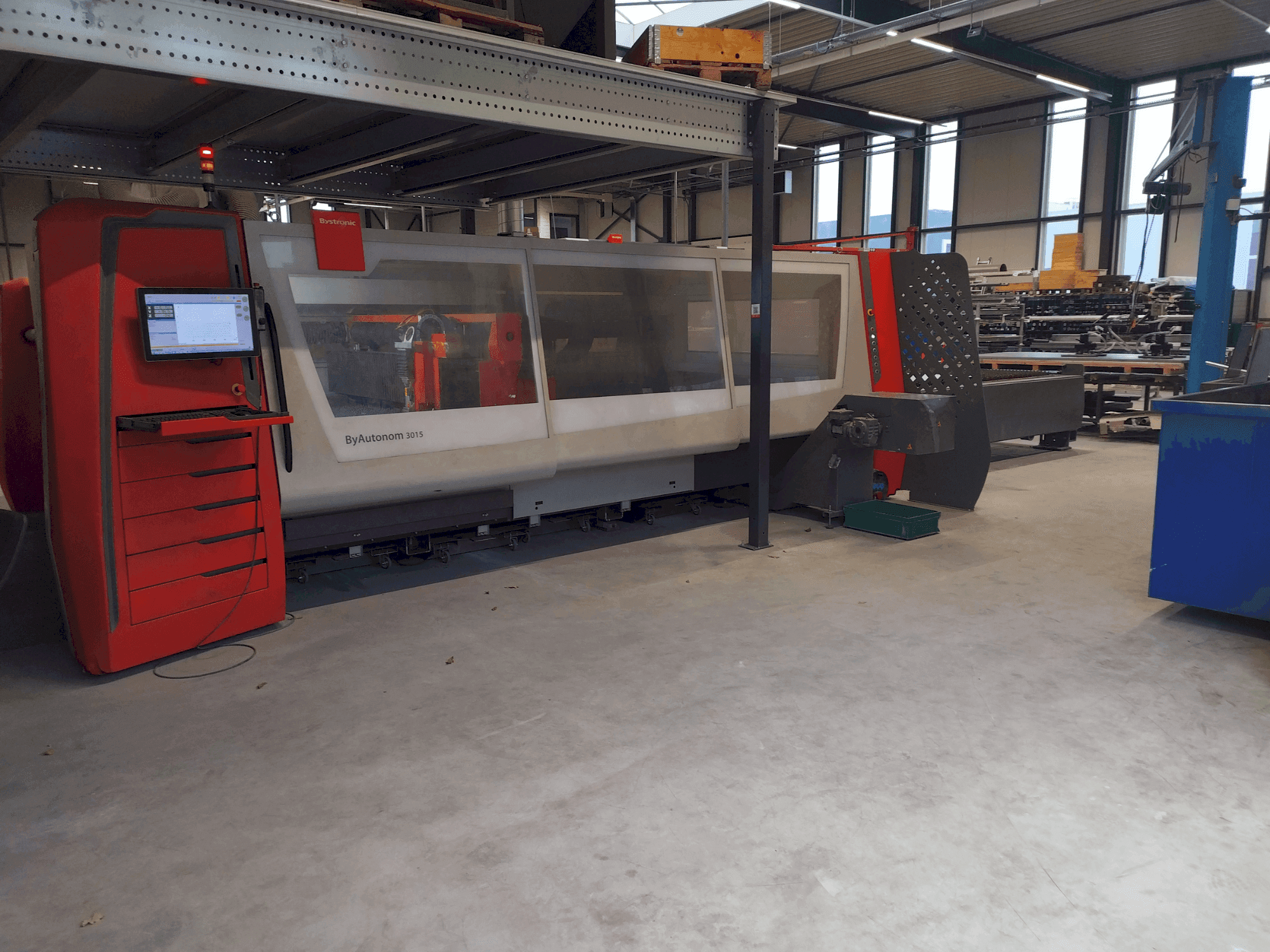 Bystronic ByAutonom 3015-maskinen framifrån