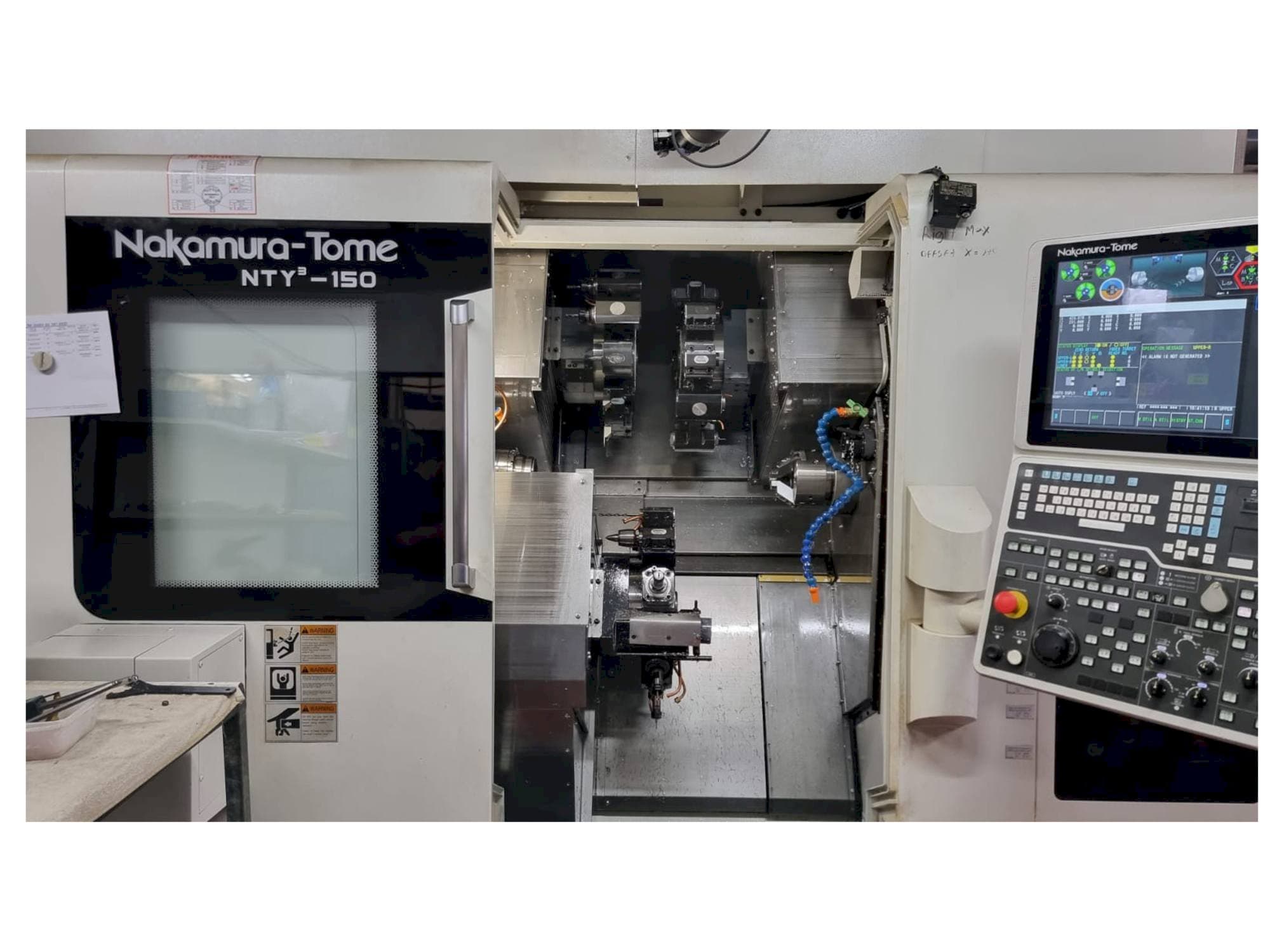 NAKAMURA-TOME NTY3-150-maskinen framifrån