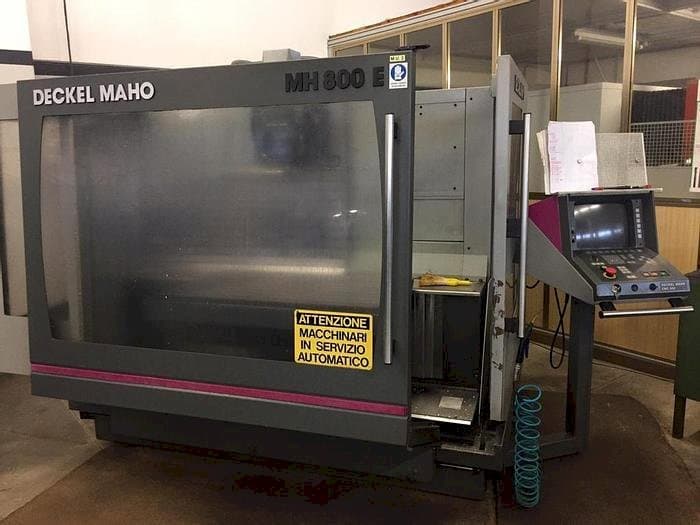 DECKEL MAHO MH800E-maskinen framifrån