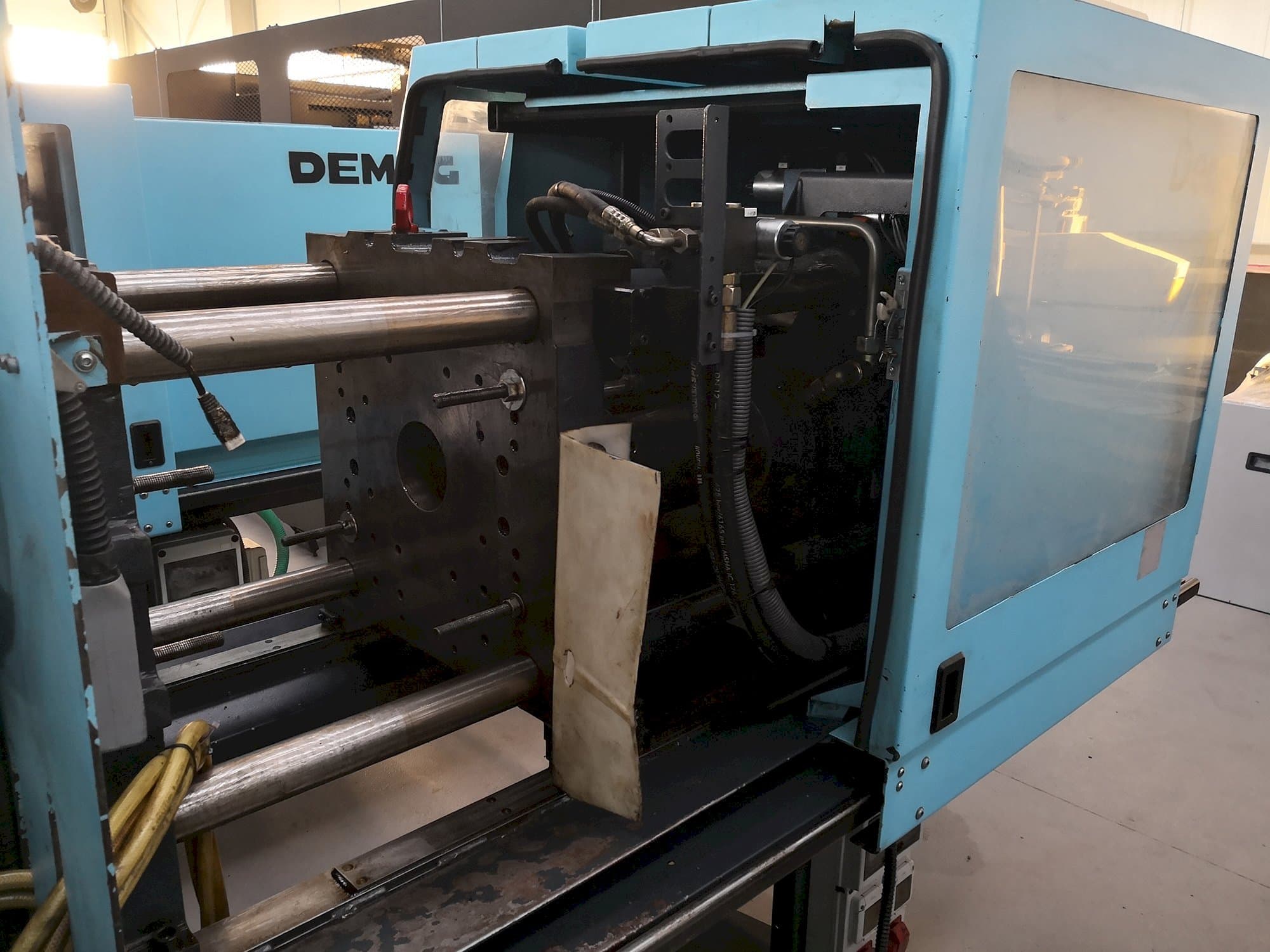DEMAG-maskinens arbetsytaErgotech 80/400 viva