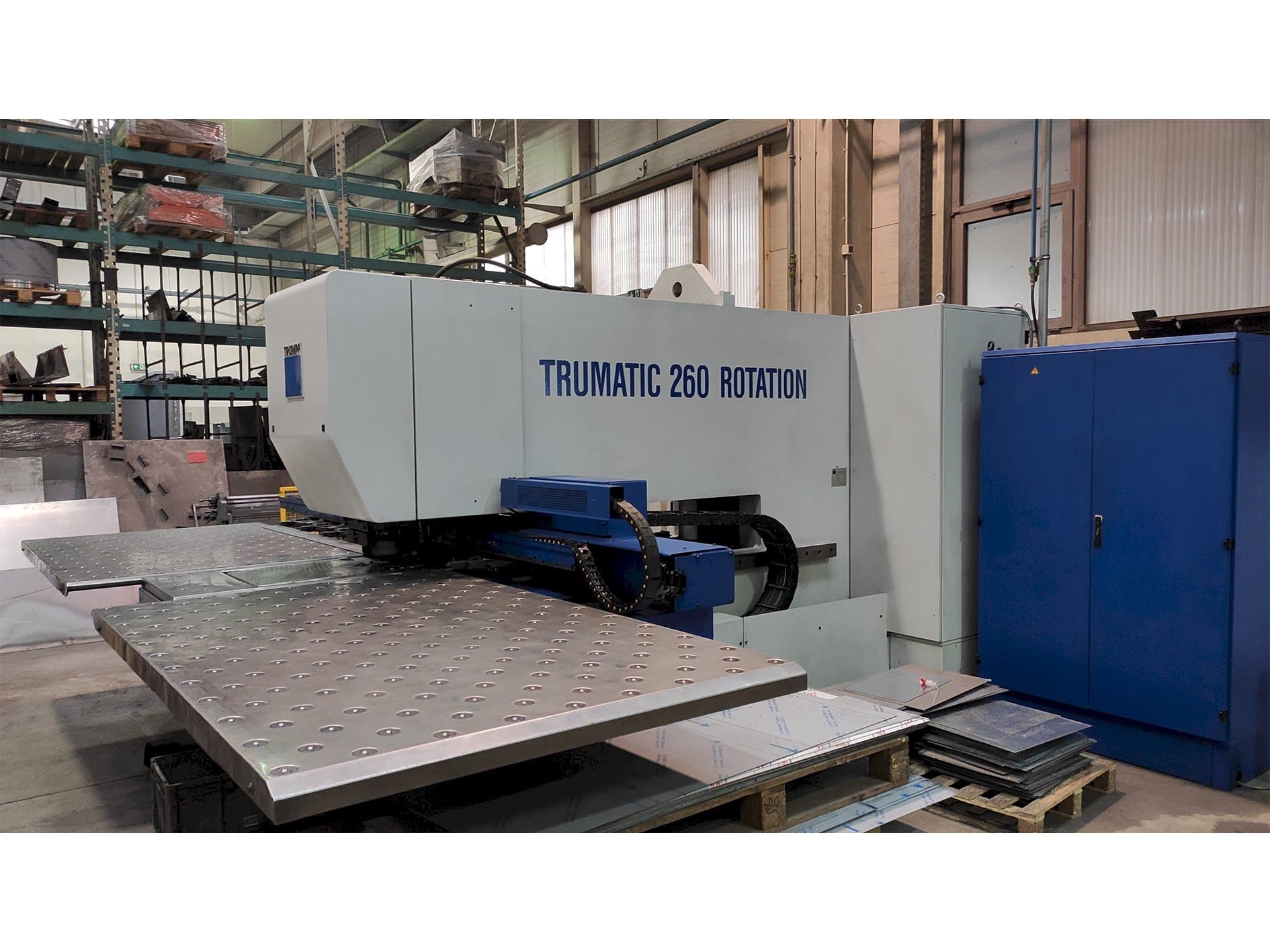 Trumpf TC260R-maskinen framifrån