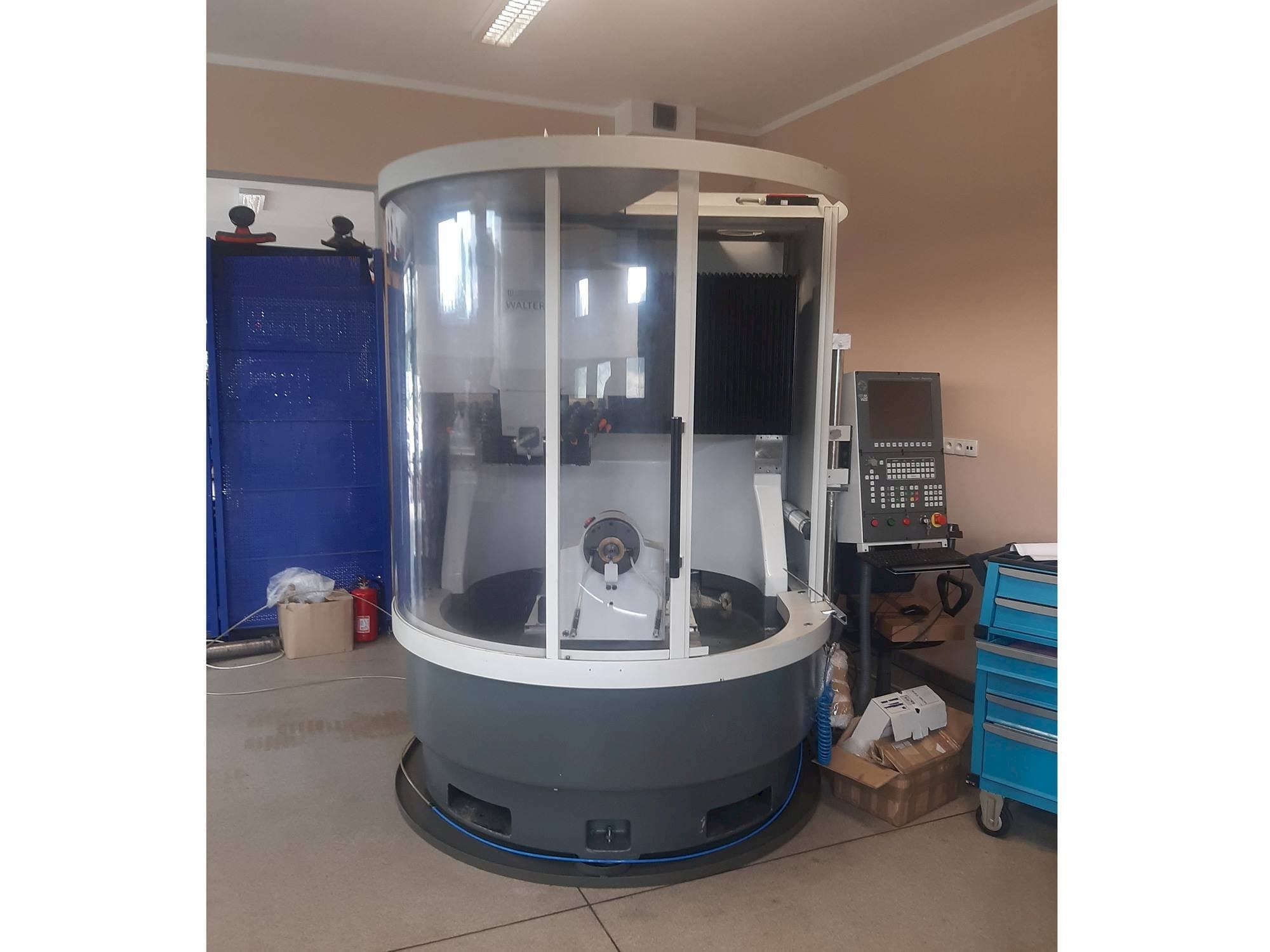 Walter -maskinen framifrån