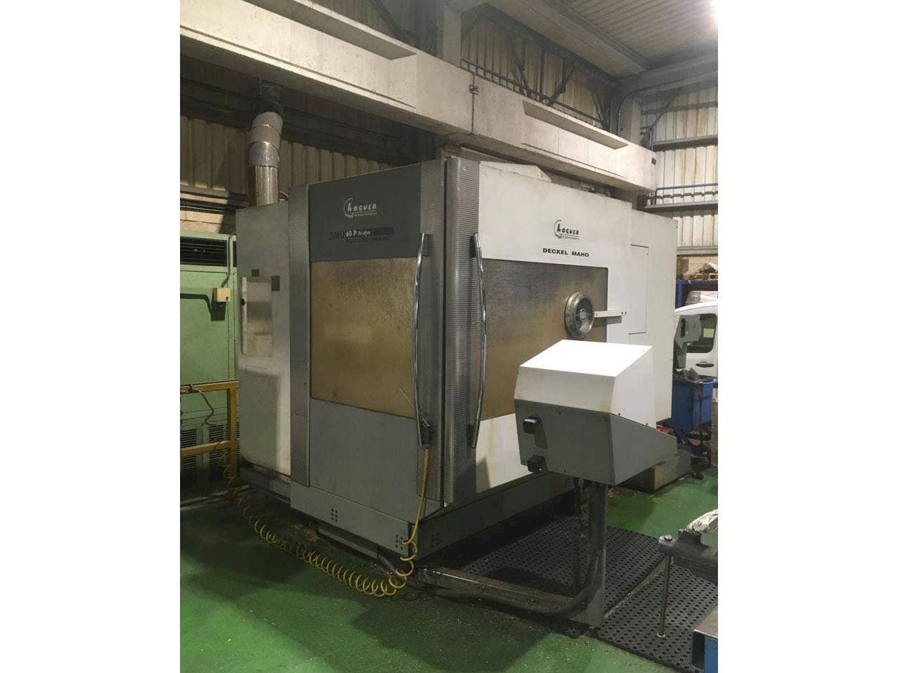 DECKEL MAHO DMU 60P hi-dyn-maskinen framifrån