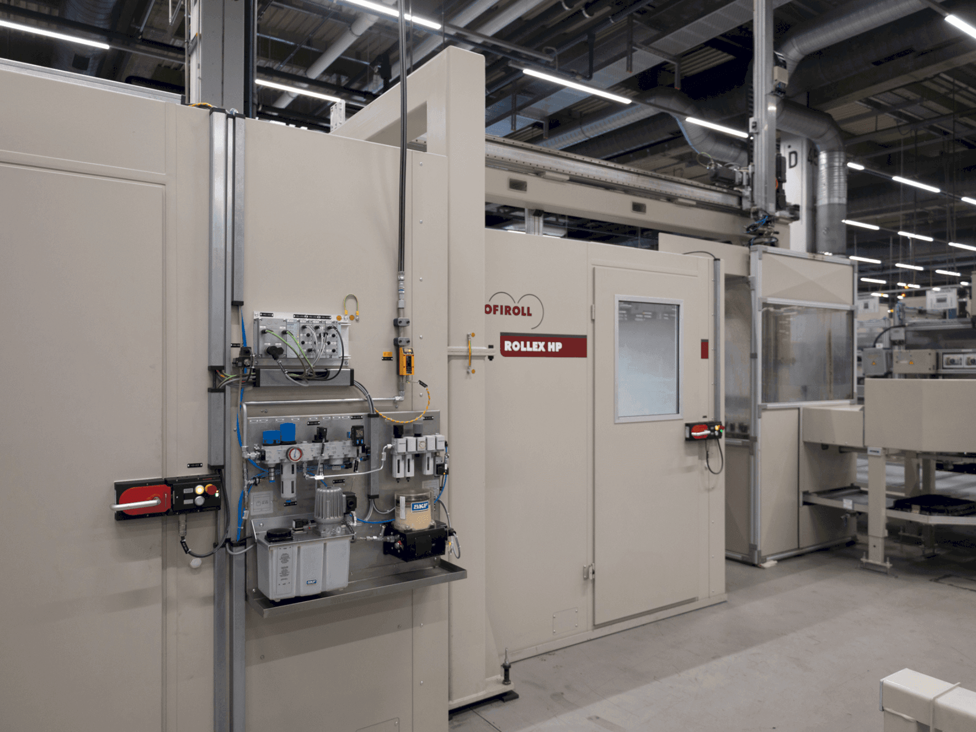 PROFIROLL ROLLEX HP-maskinen framifrån