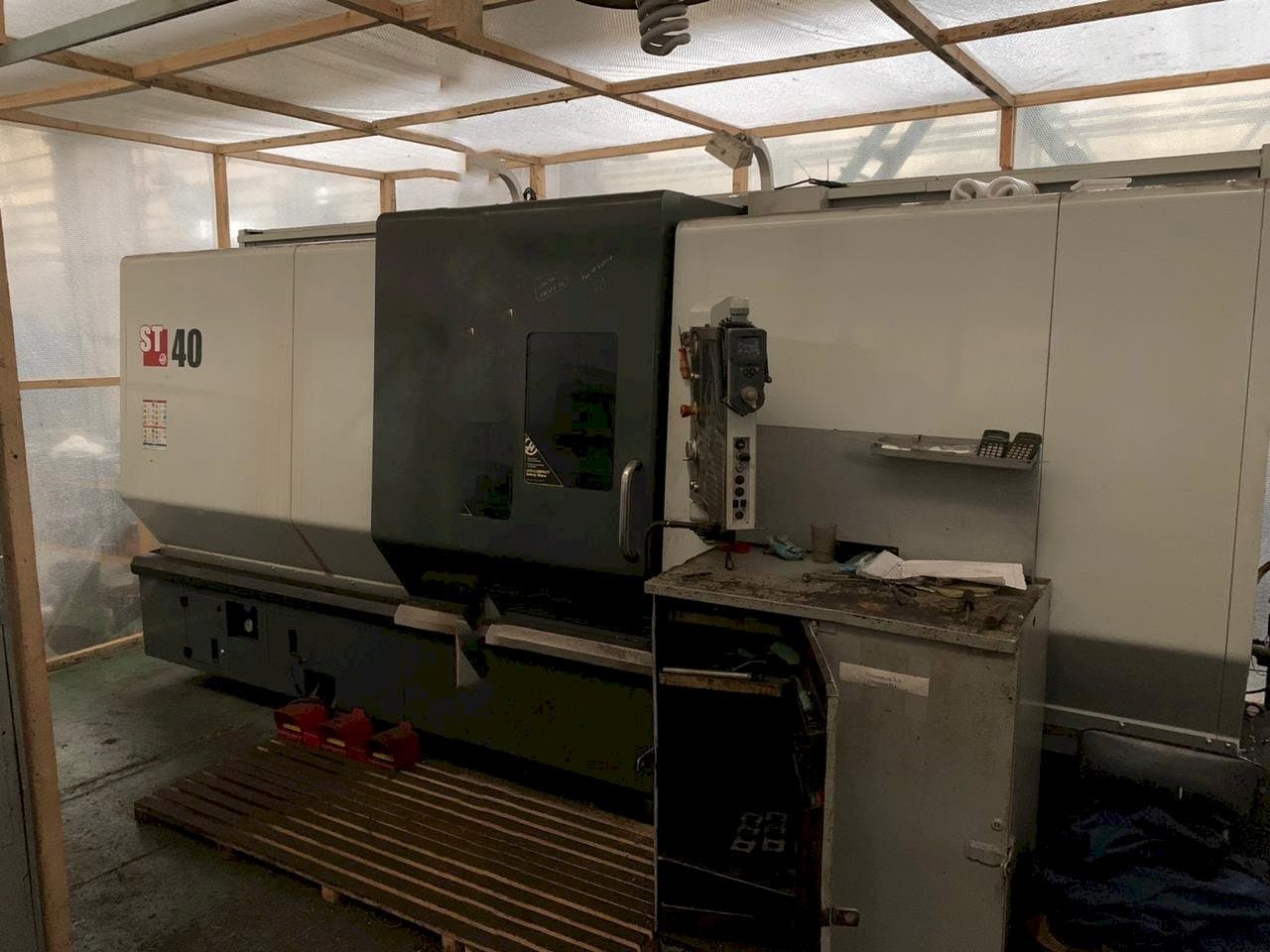 HAAS ST-40-maskinen framifrån