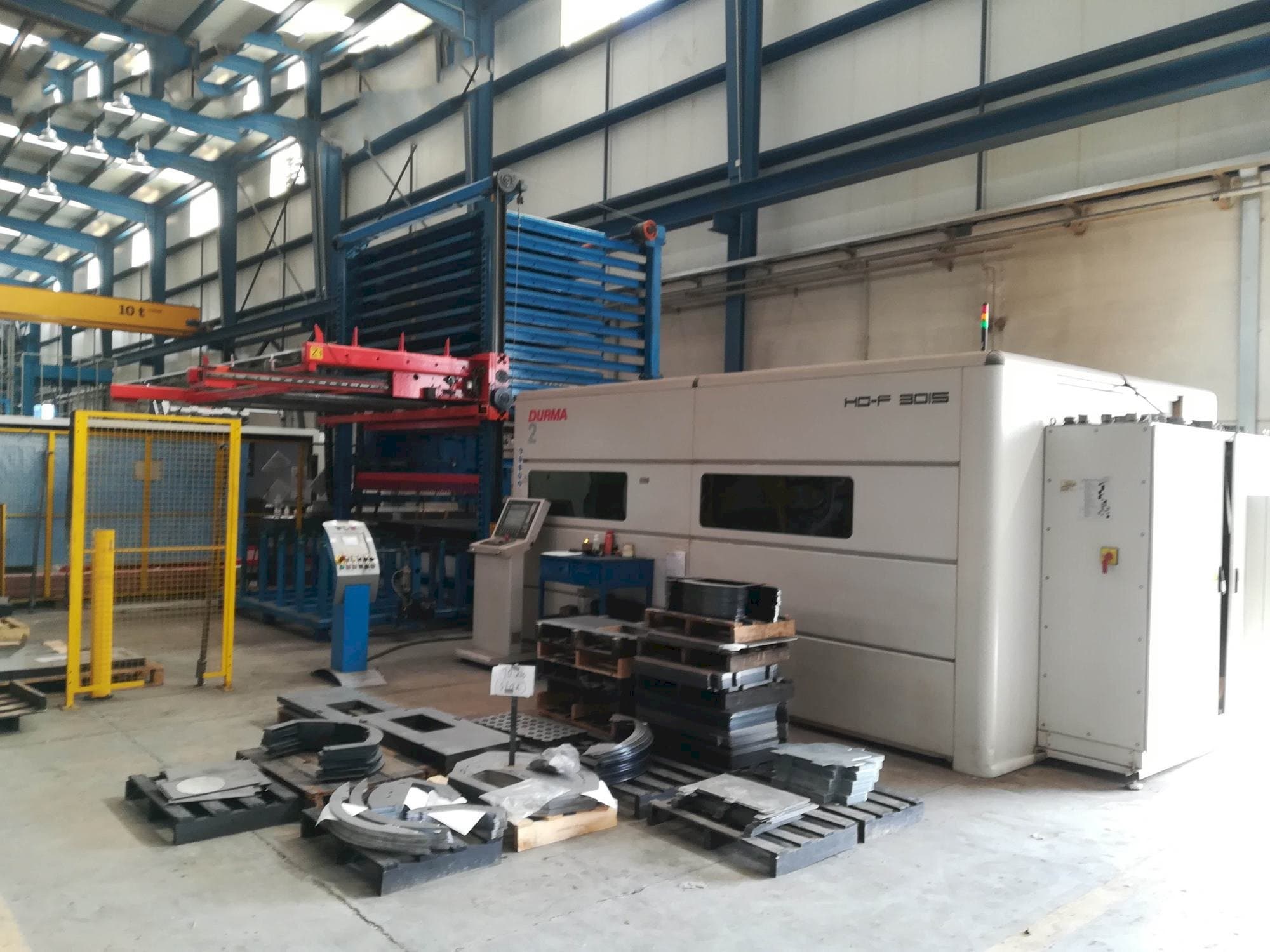 Durma HD-F 3015-maskinen framifrån