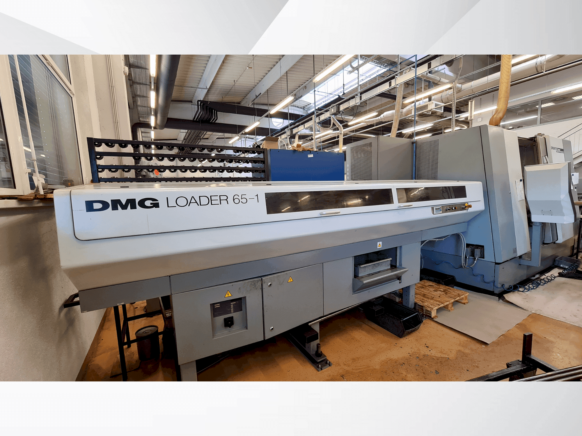 Gildemeister DMG GILDEMEISTER SPRINT Linear 65-maskinen framifrån
