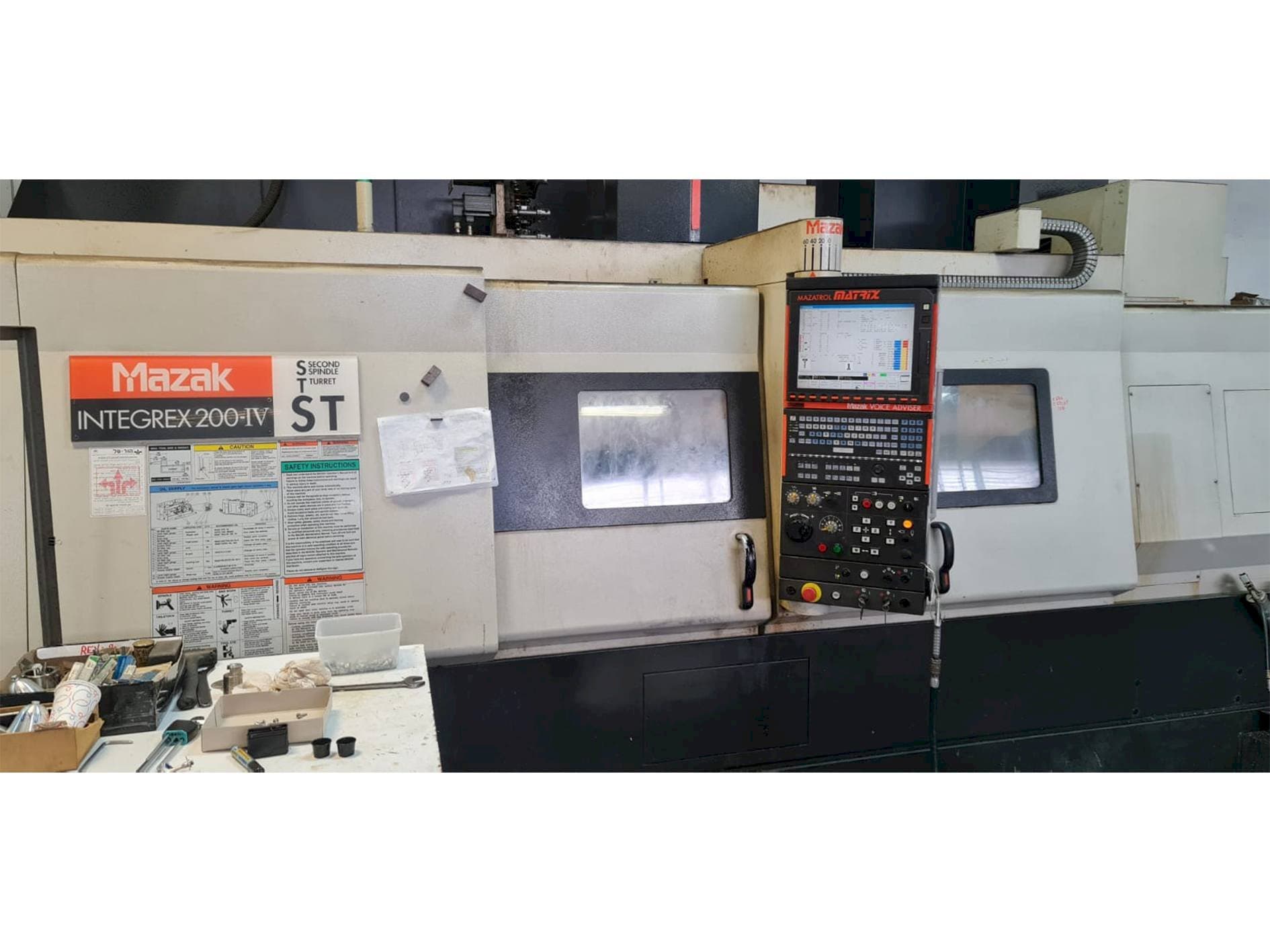 Mazak Integrex 200-IV ST-maskinen framifrån