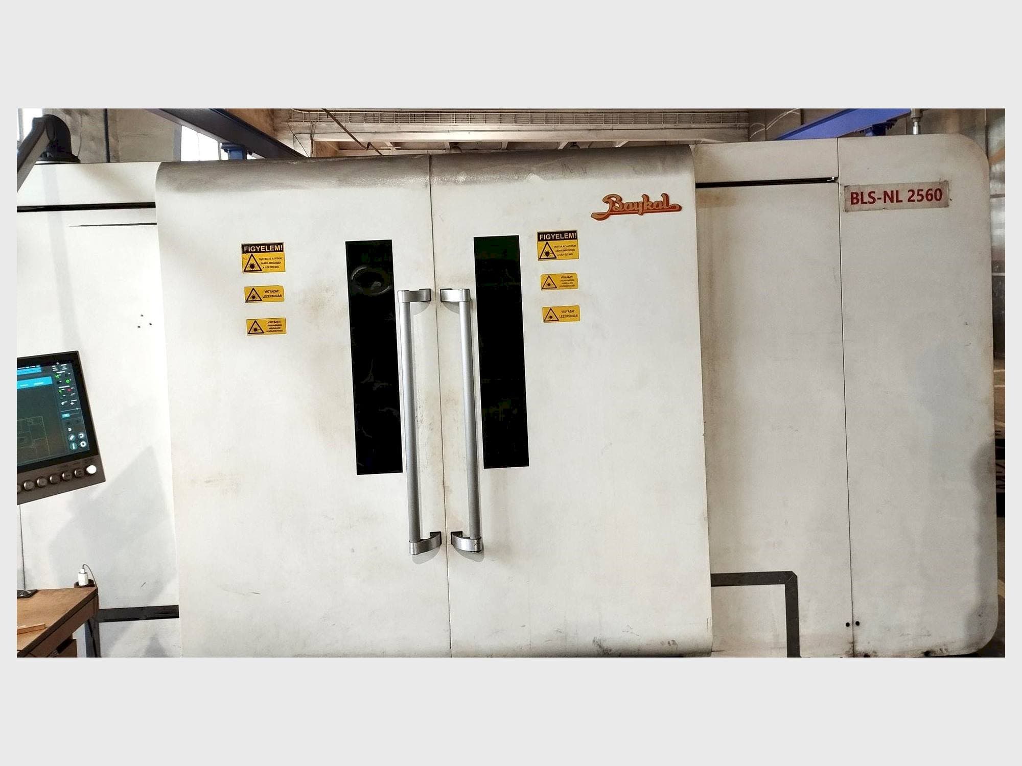 Baykal BLS-NL 2060 4kW Fiber-maskinen framifrån