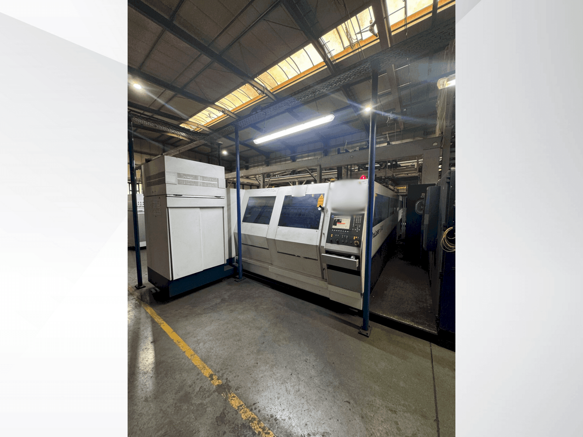 TRUMPF TruLaser 3040-maskinen framifrån