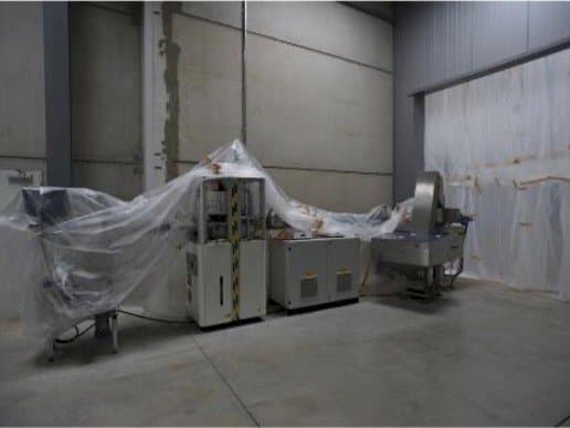 SACMI EL 1500-maskinen framifrån