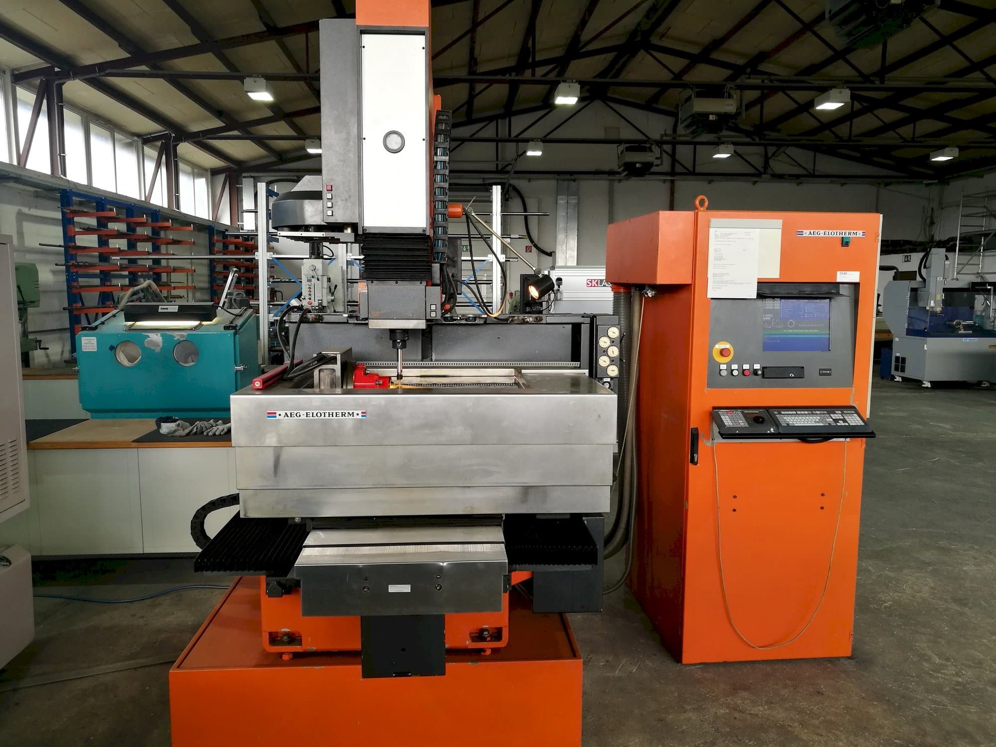 AEG-Elotherm Elbomat 222 BA-maskinen framifrån