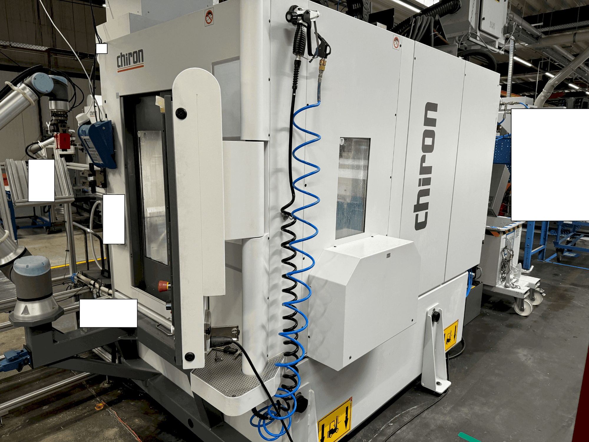 CHIRON FZ12 FX-maskinen framifrån