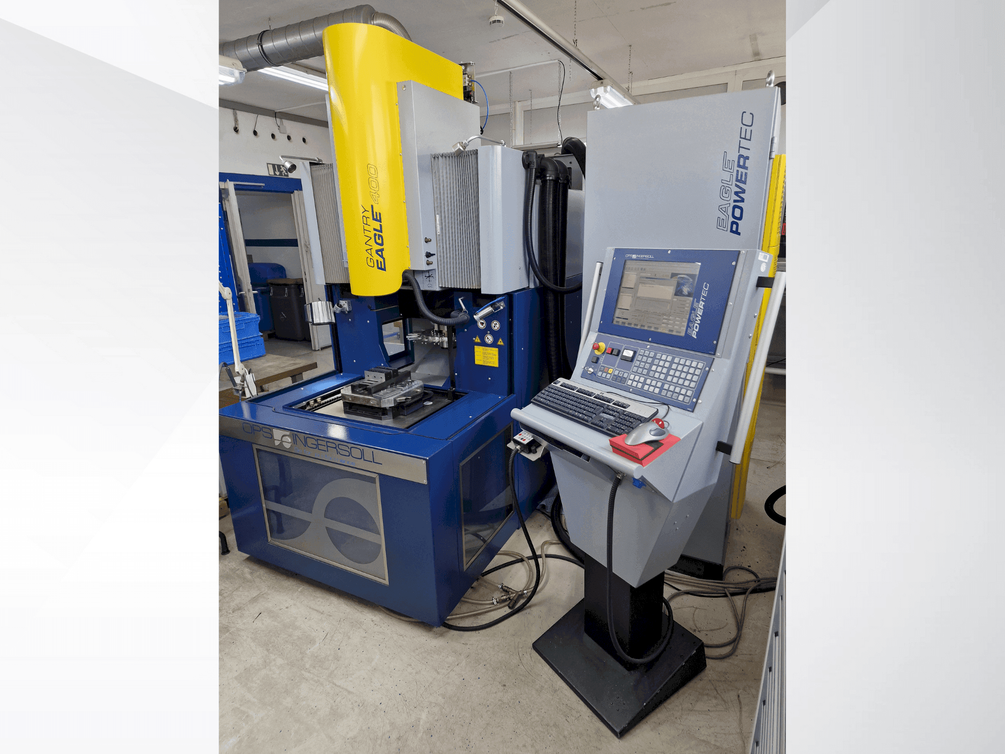 OPS INGERSOLL Eagle 400-maskinen framifrån