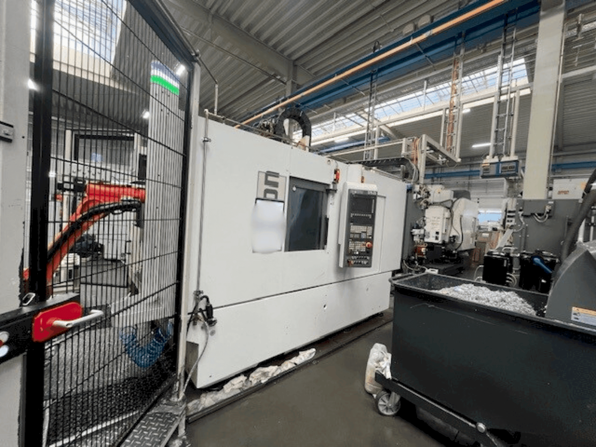 CHIRON DZ 15 W-maskinen framifrån