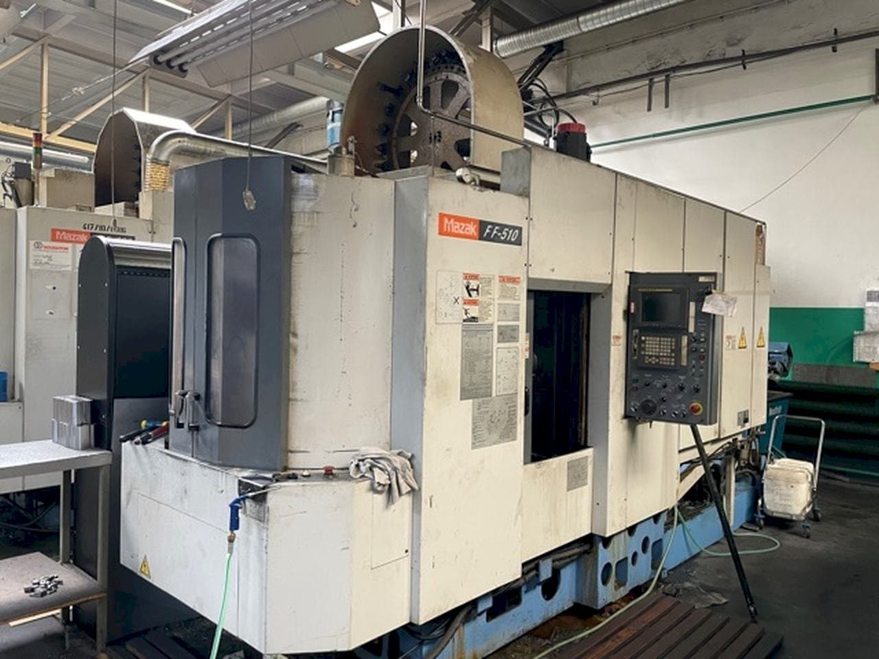 Mazak FF510-maskinen framifrån