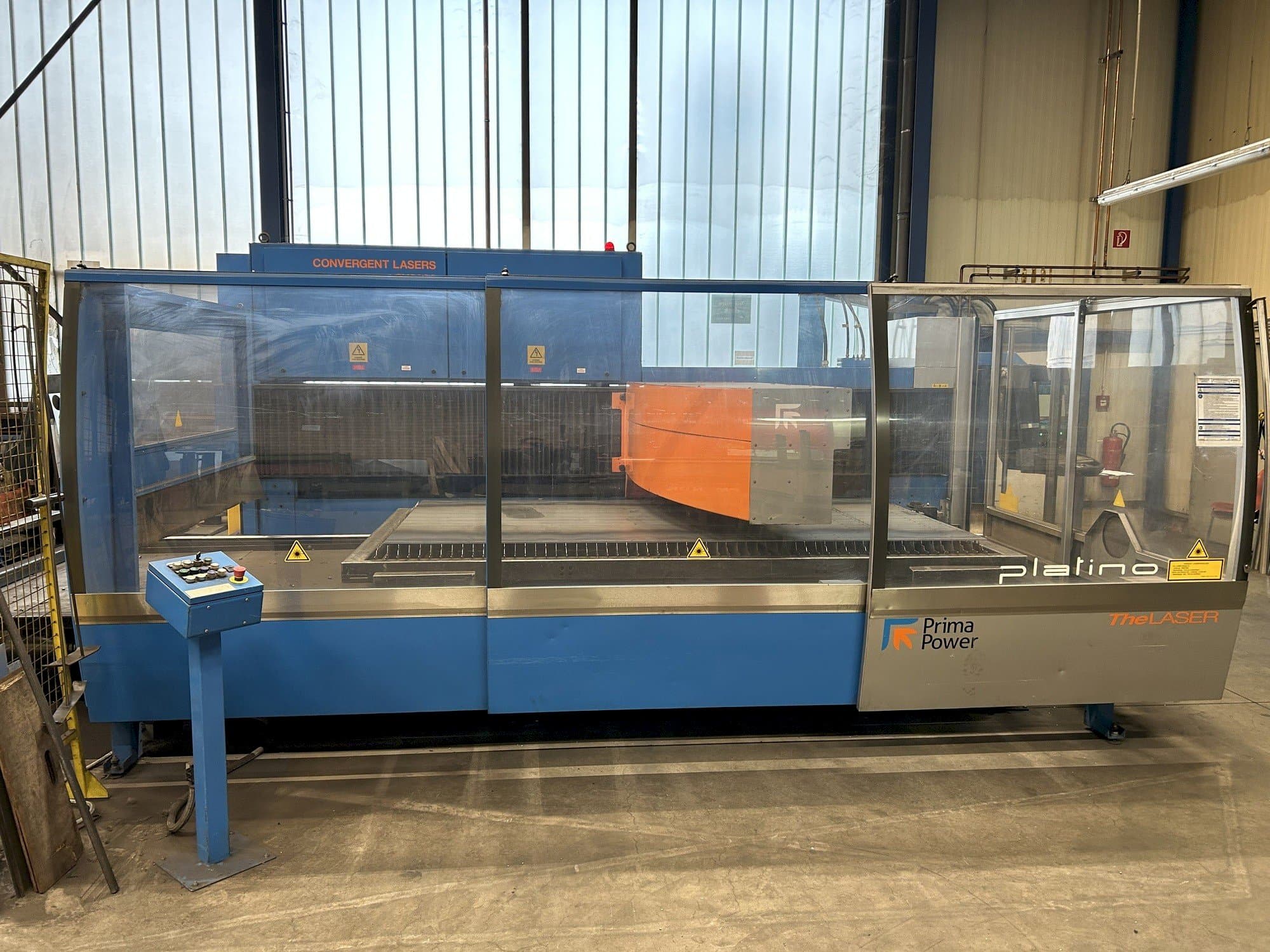 Prima Power Platino 1530-maskinen framifrån