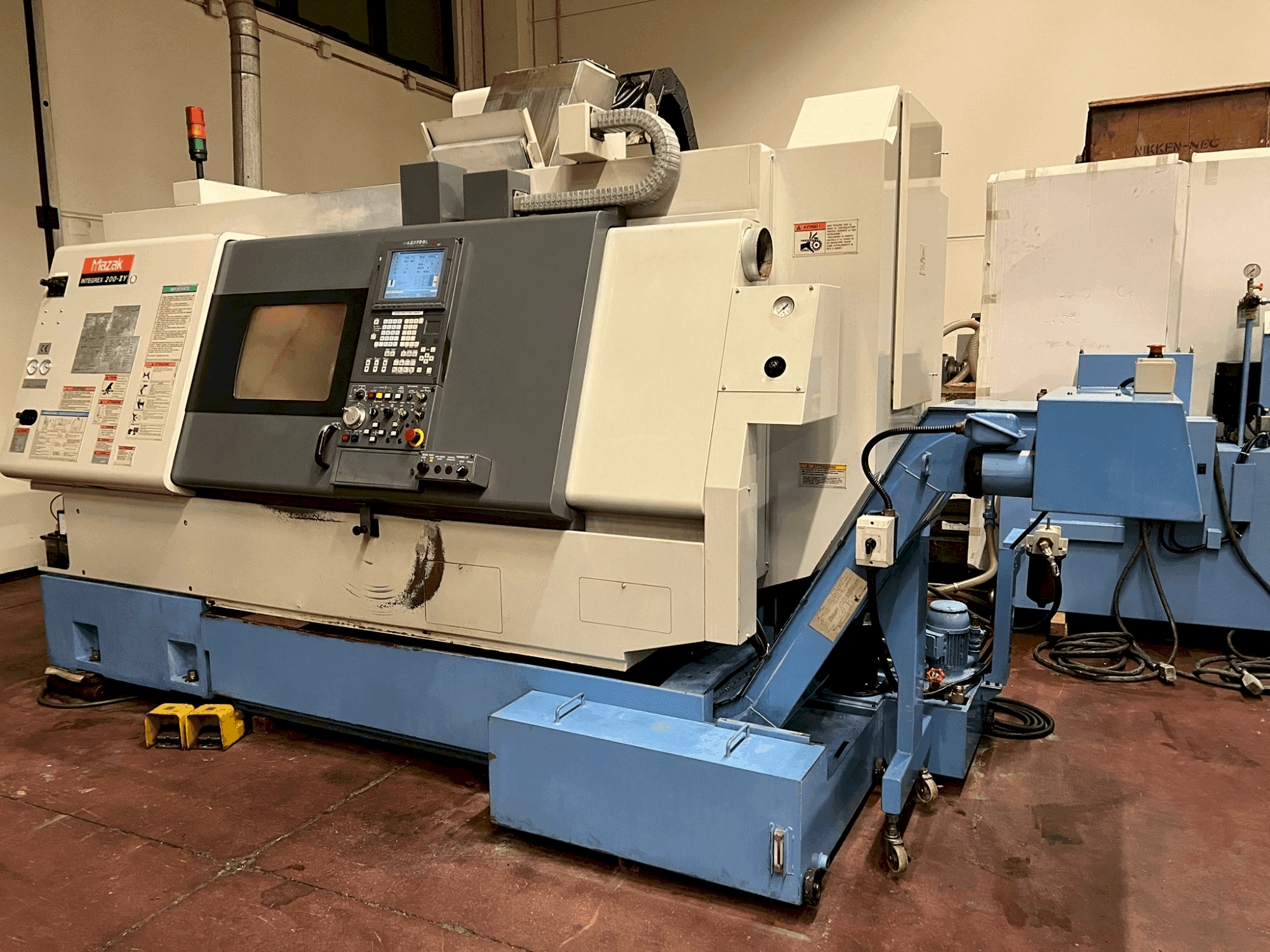 Mazak Integrex 200 IIY-maskinen framifrån