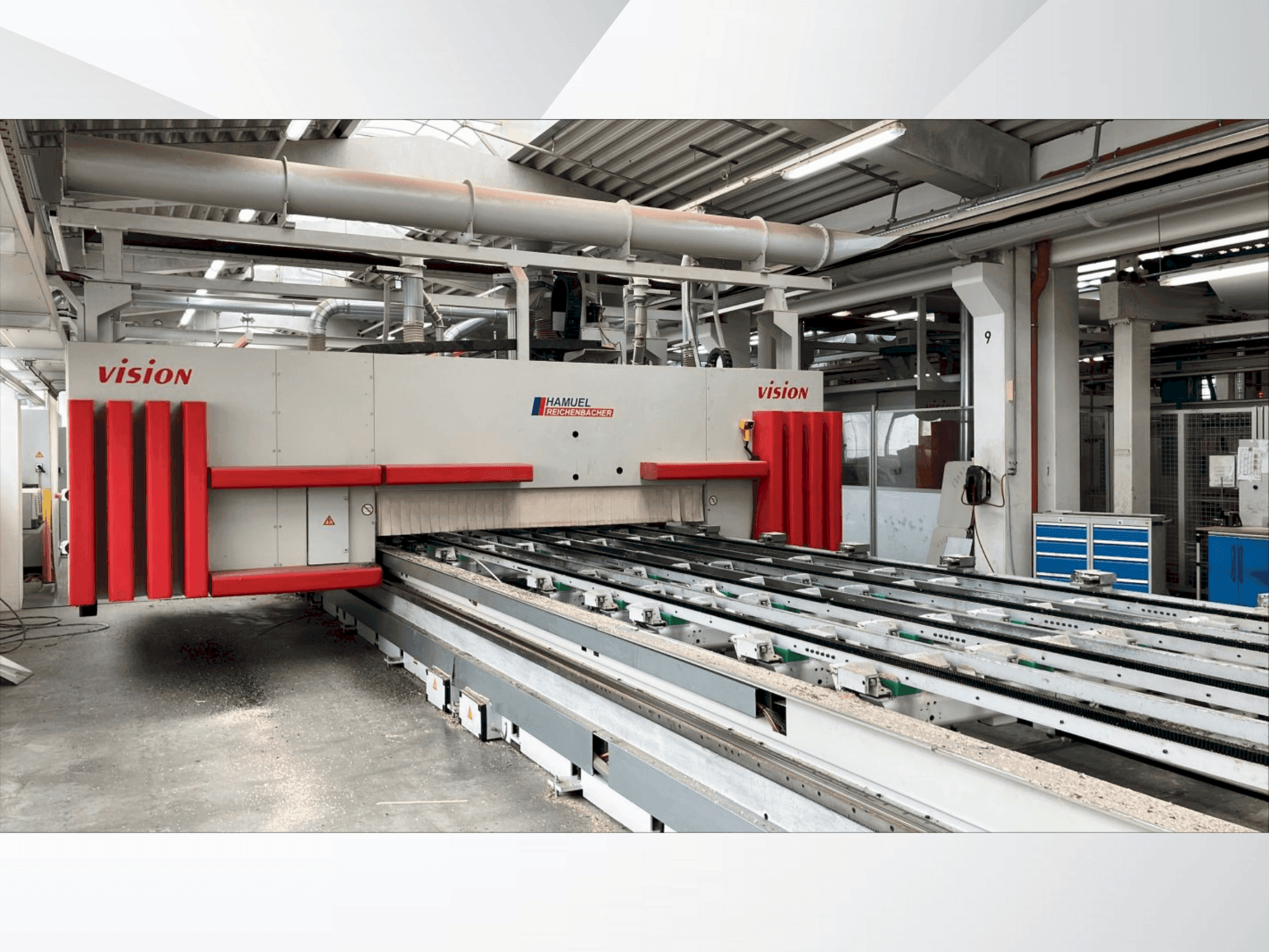 Hamuel Reichenbacher VISION III-TT-L-maskinen framifrån