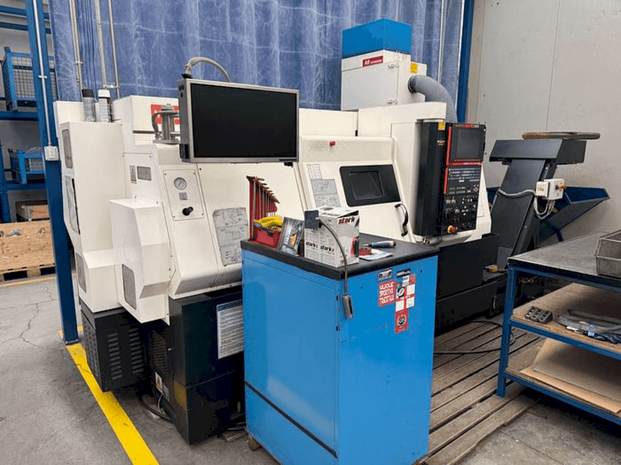 Mazak QTN 250 M X 1000-maskinen framifrån