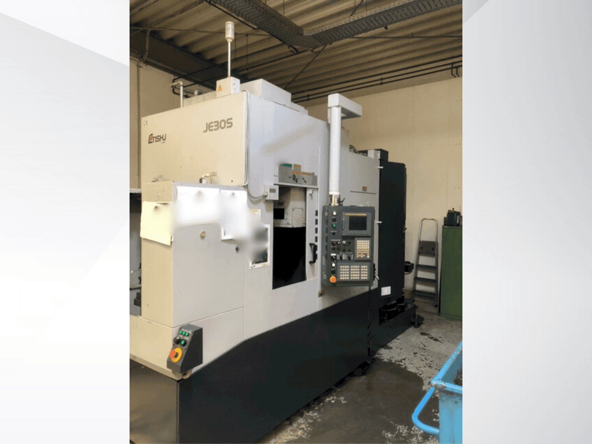 Enshu Je30S-maskinen framifrån
