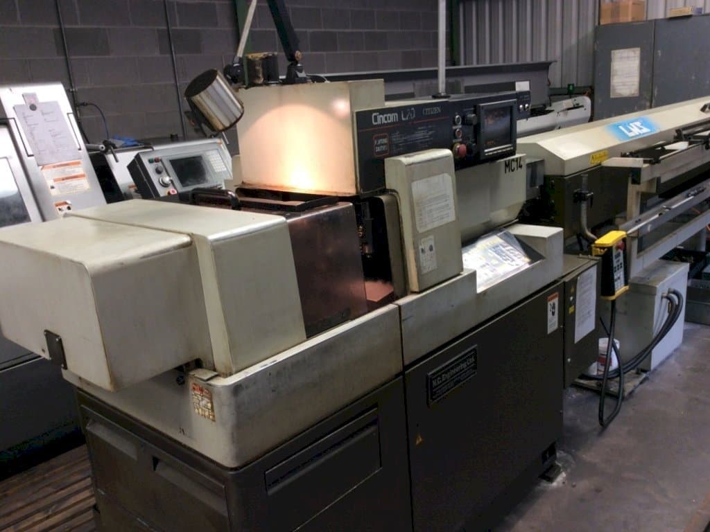 Citizen Cincom L320-maskinen framifrån