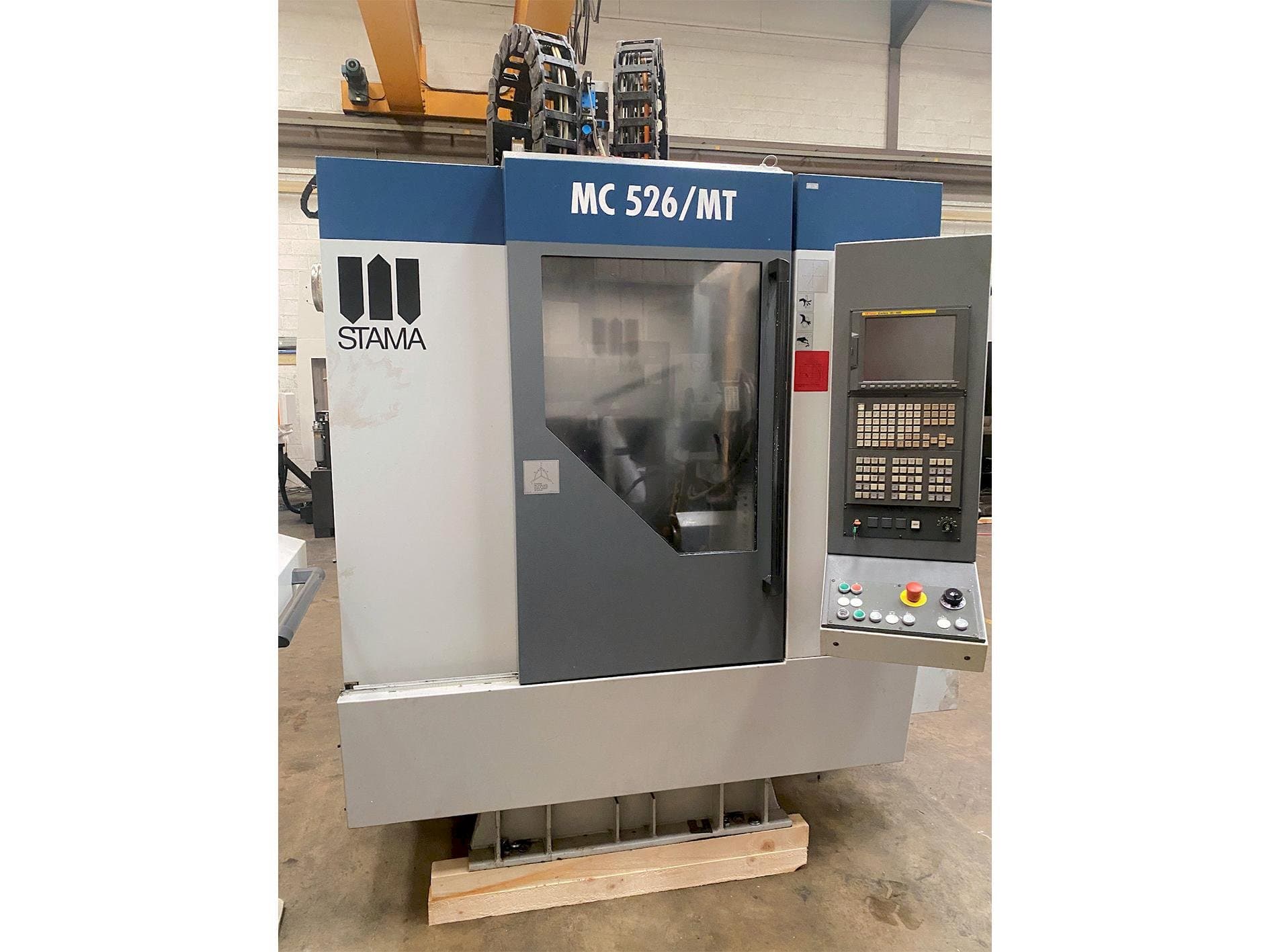 STAMA MC 526-maskinen framifrån