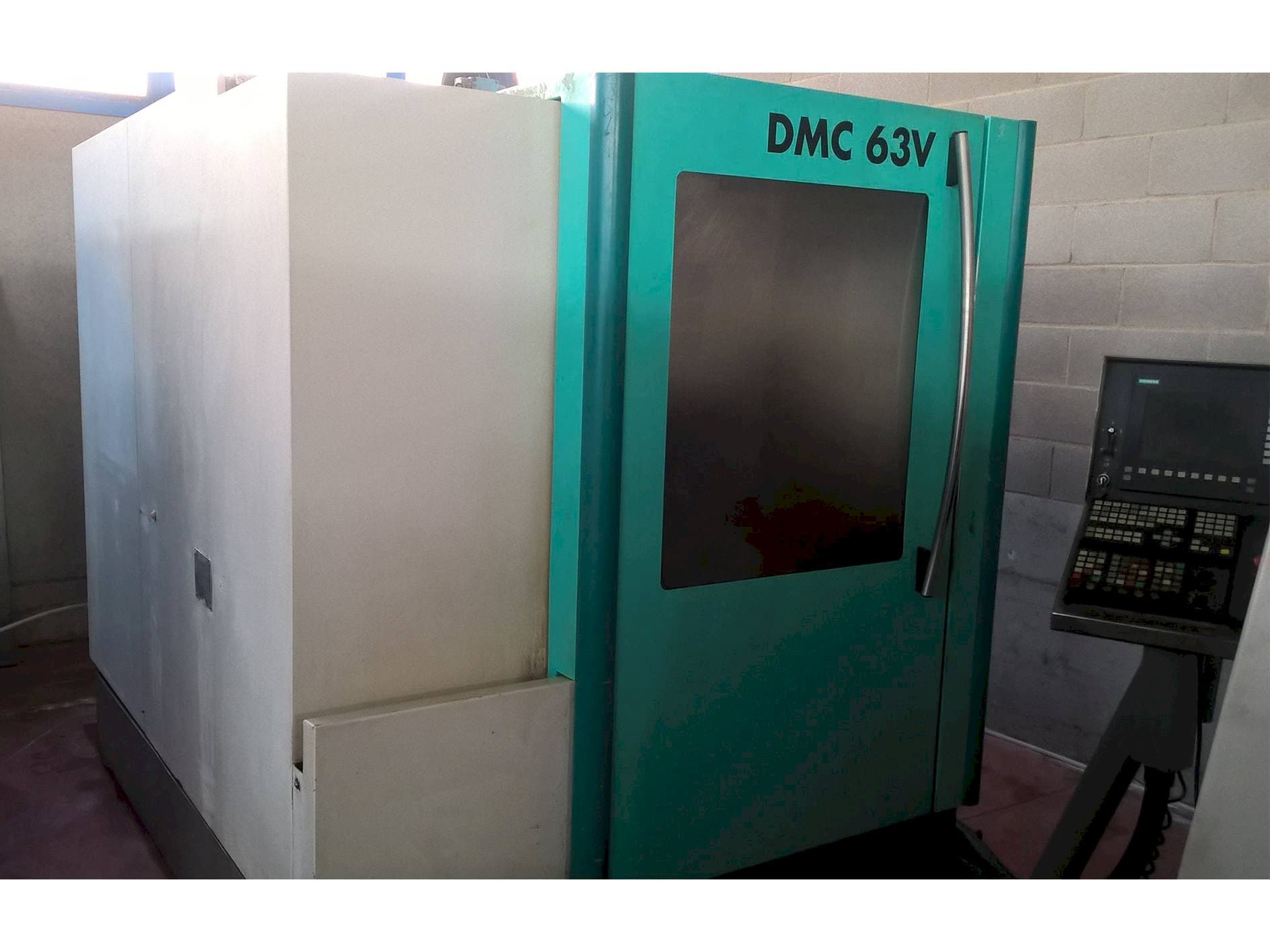 DECKEL MAHO DMC 63V-maskinen framifrån