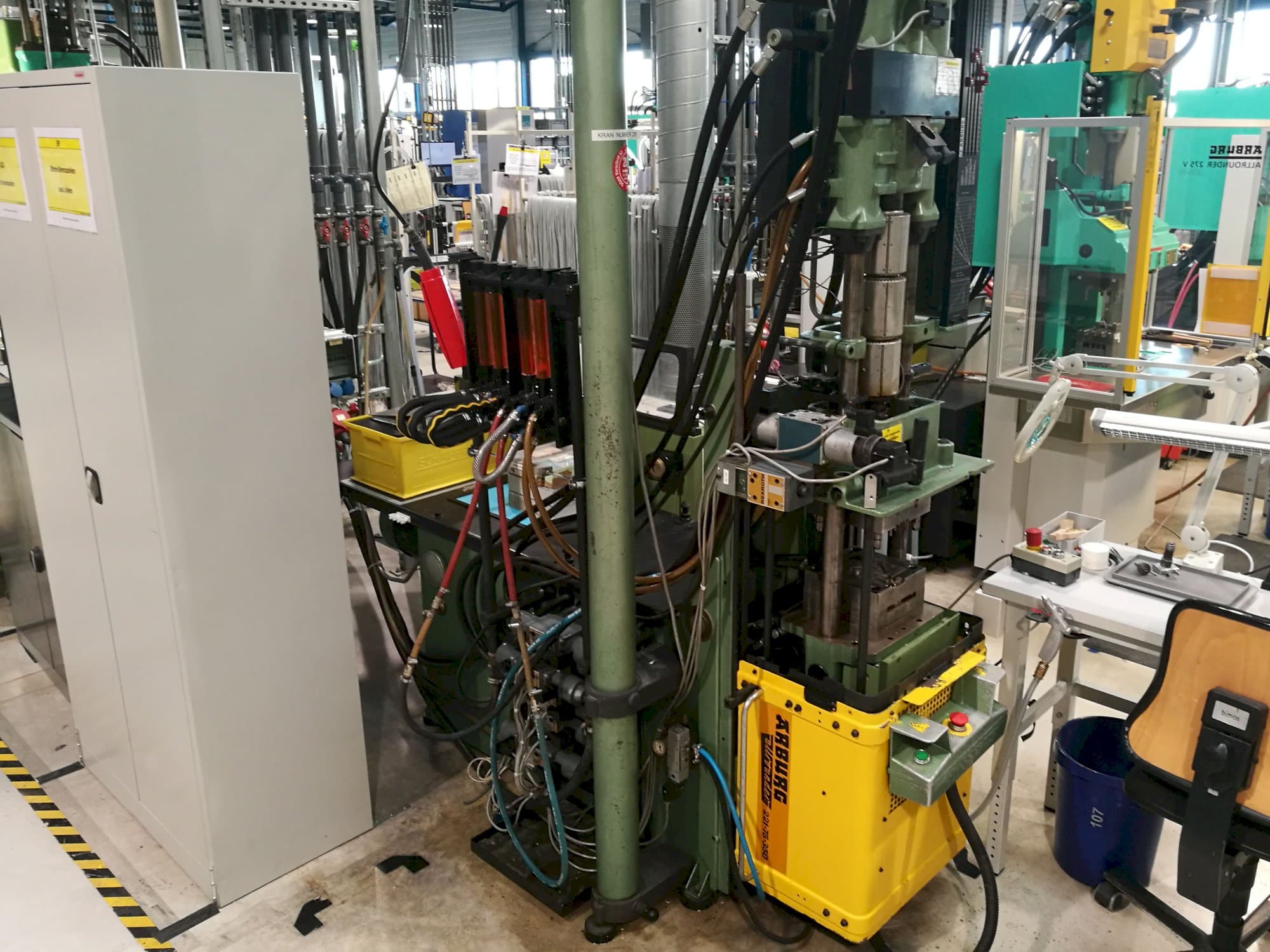 Information om Arburg Allrounder 221-75-350-maskinen