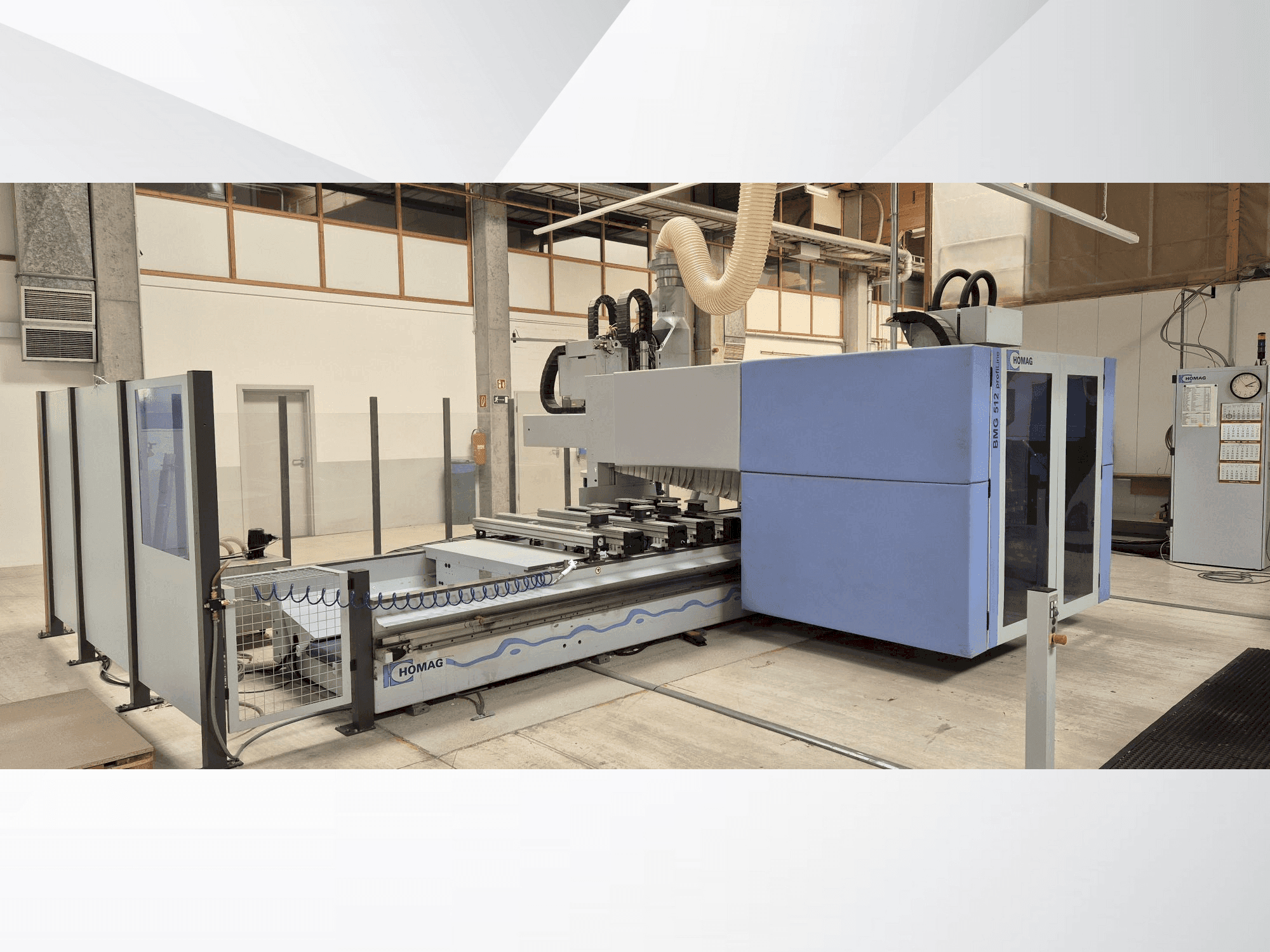 HOMAG BMG 512/40/12/K-maskinen framifrån